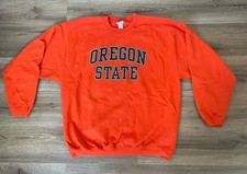 Vintage 90s XL Oregon State University OSU Beavers Spellout Pullover Sweatshirt