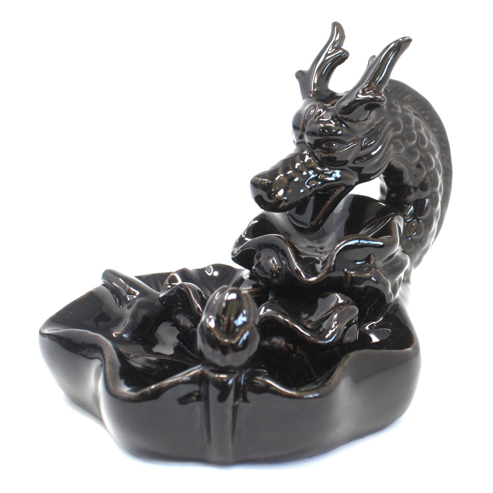 Pool Home Fragrance Large Backflow Incense Burner - Dragon