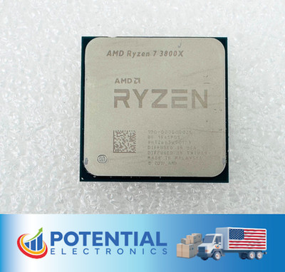 AMD Ryzen 7 3800X Processor 3.9GHz 8 Cores 100-000000025 Socket