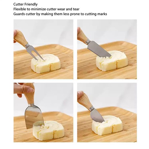 (Round) Charcuterie Boards Set Cheese Board And Knife Set Cool Meat - Picture 9 of 12