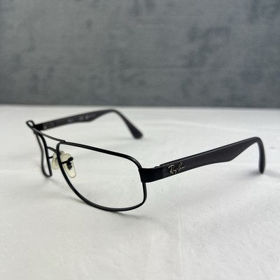 Ray-Ban RB 3445 006/11 3N Black Matte Metal Sunglasses Frame 61-17-130 NICE!