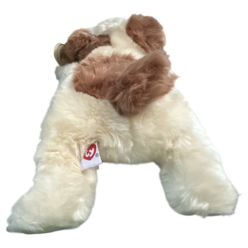 Ty Classic 1998 Baby Patches Dog Plush 12” Brown White Stuffed Animal With Tag - Picture 5 of 7