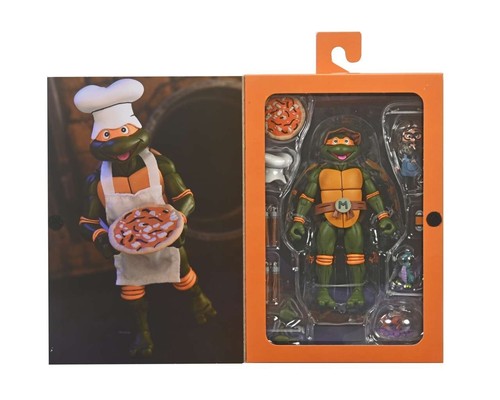 Turtles Leonardo Michelangelo Donatello Raphael Cartoon Vhs Box Neca - Picture 7 of 8
