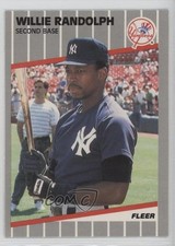 1989 Fleer Glossy Willie Randolph #265 0b7