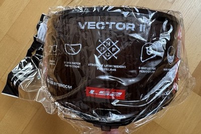 LS2 Vector II Visier Getönt Neu Original Verpackt Motorradhelm Integralhelm