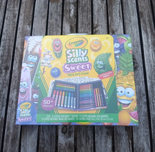 Crayola Silly Scents Sweet Mini Art Case Coloring Set New Sealed