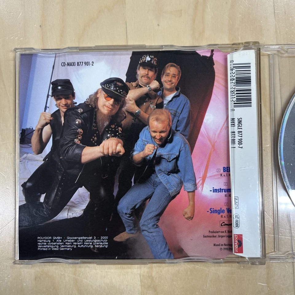 Torfrock Beinhart Titelsong aus dem Wernerfilm 1990 Polydor Maxi CD - Bild 2 von 4
