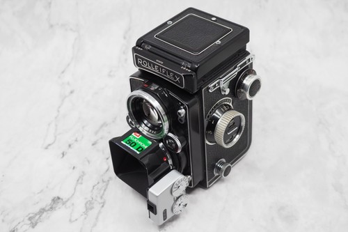 Rolleiflex Bay III Lens Dual Single Hood/Shade & Cap for 2.8F C D E (no camera) - Picture 10 of 14