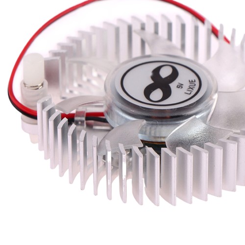 DC 5V Aluminum Heatsink With Fan CPU Graphics Heatsink For XH2.0 Interface F-qk - Zdjęcie 5 z 12
