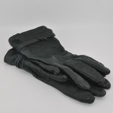 Wilsons Leather Gloves Medium Green Good Knotted Wrist S4123 L
