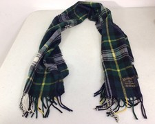 Glentara Plaid Tartan Cashmere Scarf Made in Scotland