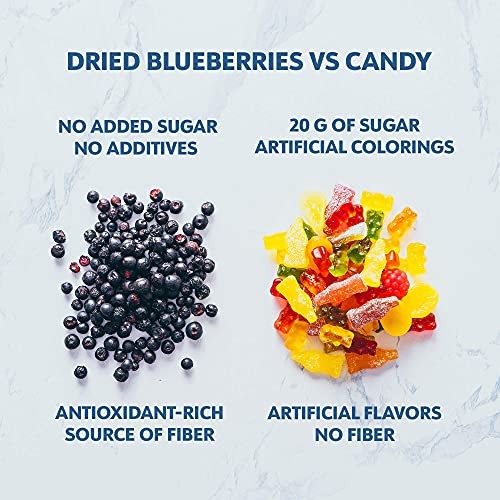 LOOV Organic Freeze Dried Blueberries, Wild Blueberries from Nordic Forests, - Bild 4 von 5