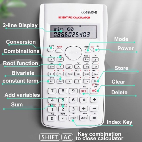 Standard Function Calculator Math Calculators for Student and Teacher - Picture 2 of 12