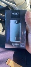 Sony Bloggie Touch MHS-TS20/B 8 GB Camcorder 4 Hours Pocket Recorder Opened Box