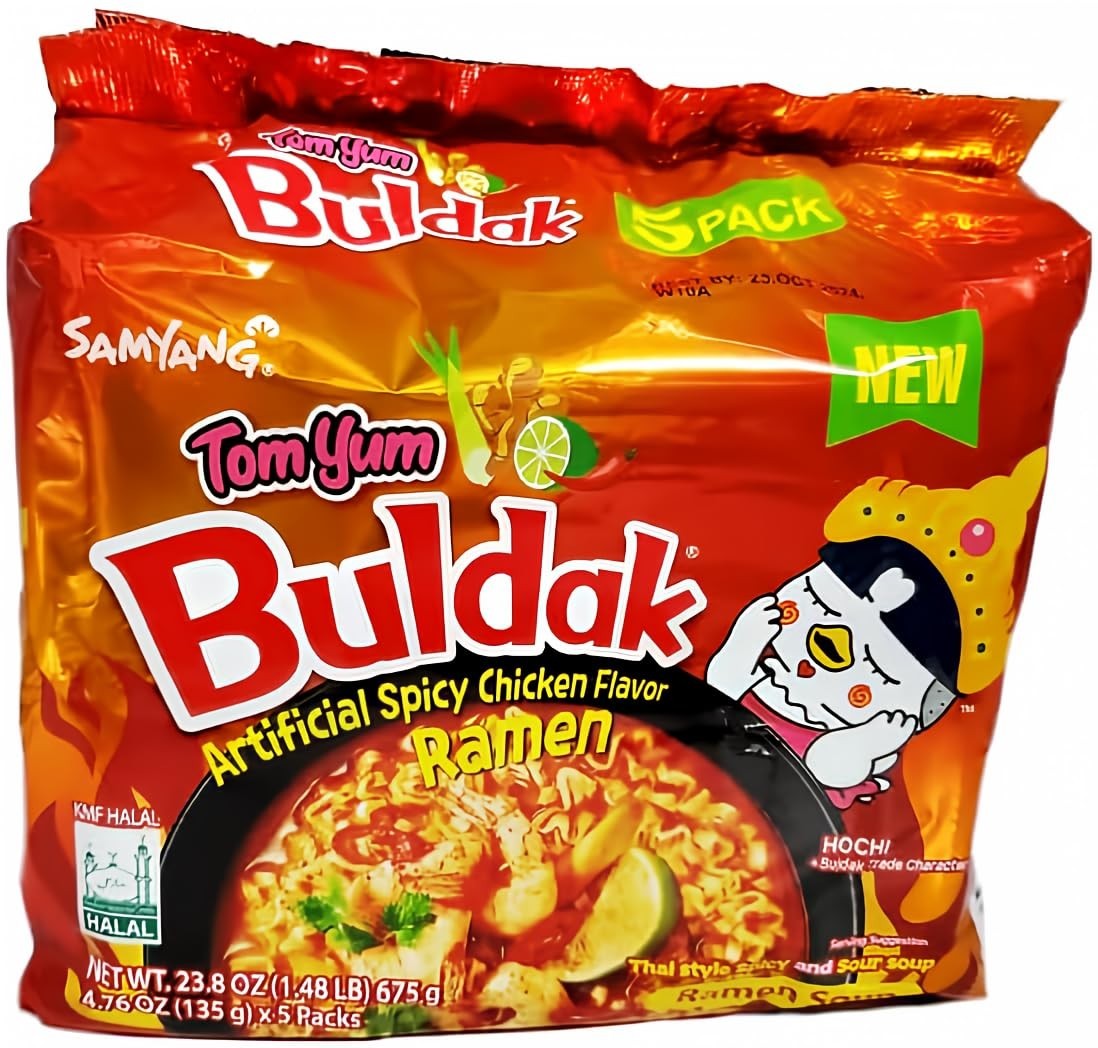 Haul SAMYANG Tom Yum Buldak sabor pollo - 23,8 onzas (paquete de 1)