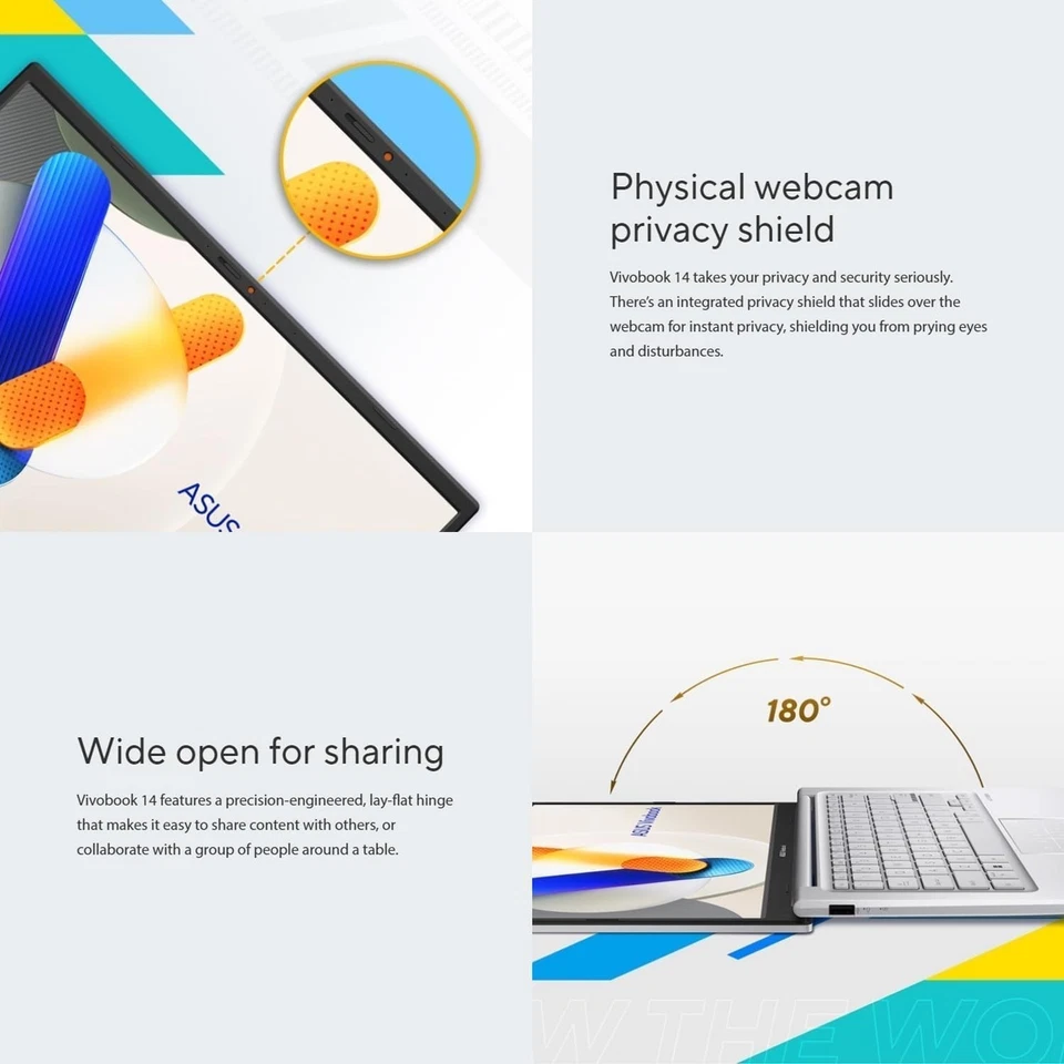 ASUS - Vivobook 14 14" FHD Laptop - Intel Core i5-1334U - Windows 11 - Image 4 of 4
