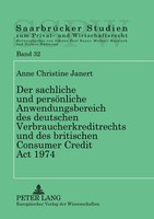 Anne Janert | Der Sachliche Und PersöNliche Anwendungsbereich Des Deutschen...