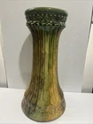 McCoy 1920s Art Deco Pottery Blended Majolica Multicolor Pedestal 40