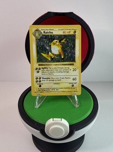 1st Edition Shadowless Raichu | eBay