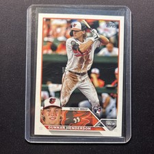 2023 Topps Series One Gunnar Henderson Rookie Card