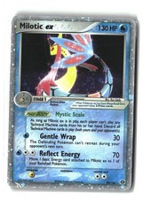 Milotic Ex 96/106 - Ex Emerald Silver Border DMG - HOLO Pokemon Card