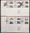 GB - 2018 - Post and Go X2 Royal Mail  "Transport"  X 2  FDC