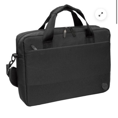 Jack Abrahams laptop bag/Briefcase black NWOT