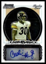 2006 Bowman Sterling Rookie Auto Cedric Humes #BS-CH