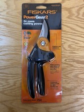 Fiskars PowerGear2 Pruner, Patented Gear Tech, 3X More Power, Contoured