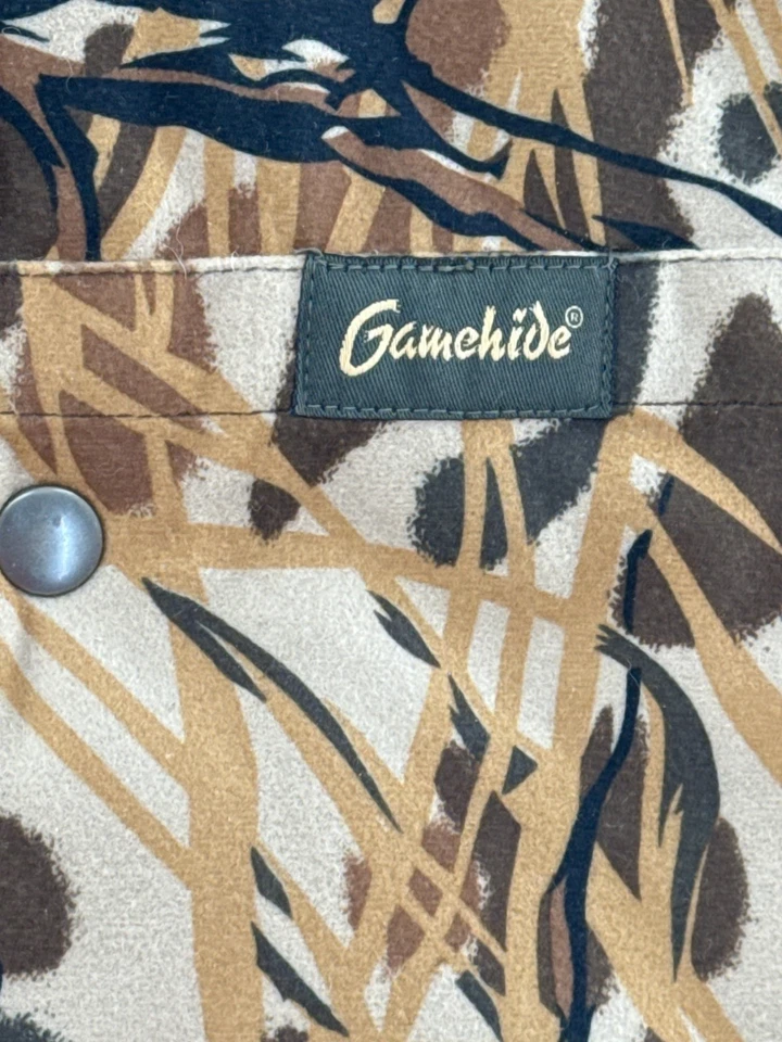 Gamehide Mens Camouflage Hunting Vest Size 2X Polyester Insulation Reversible De - Image 3 of 4