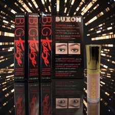 Pack of 3) BUXOM BIG TEASE Plumping Mini Mascara and 1 Lip Polish Mini Trvl Size