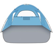 Beach Tent Sun Shelter, Beach Shade Tent with UPF 50 UV Protection for 2-3 Pers