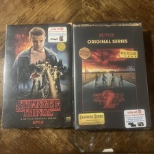  New/Sealed Stranger Things: Season 1 Bluray/DVD Target Edition  Season 2 DVD
