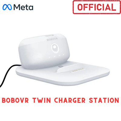 BoboVR Ladestation Ladegerät 15W für BoboVR B2 externe Akkus + B2 Akku