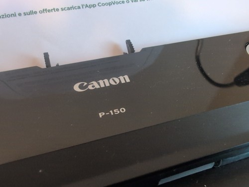 Canon IMAGEFORMULA P-150 - 4081B003 scanner mobile per documenti Usato - Zdjęcie 2 z 13
