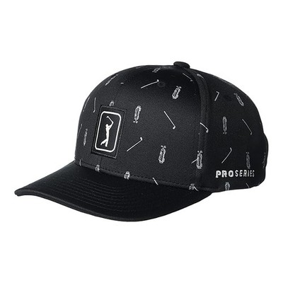 NEW PGA Tour Pro Series Golf Print Adjustable Golf Hat - Choose Color!