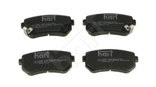 REAR AXLE FITS HYUNDAI ACCENT III 1.4 GL BRAKE PAD SET, DISC BRAKE 224 140 HART