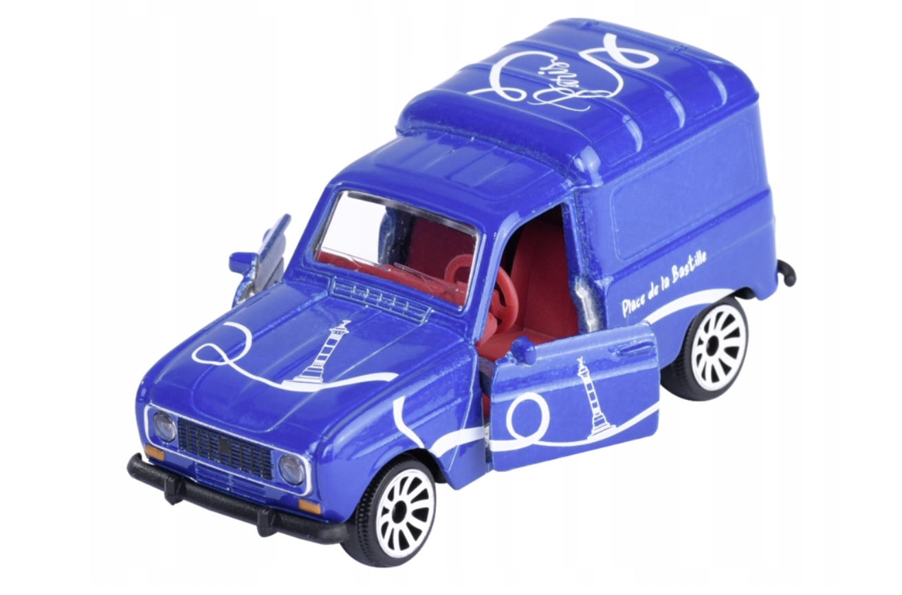 Renault 4L French Touch 1964-2024 Model Toy Car Diecast 1:64 Scale Majorette
