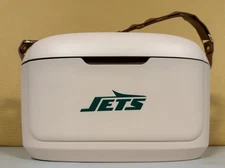Memory Company Licensed NFL Team Logo Retro Cooler Jets Soft Sided Cooler
