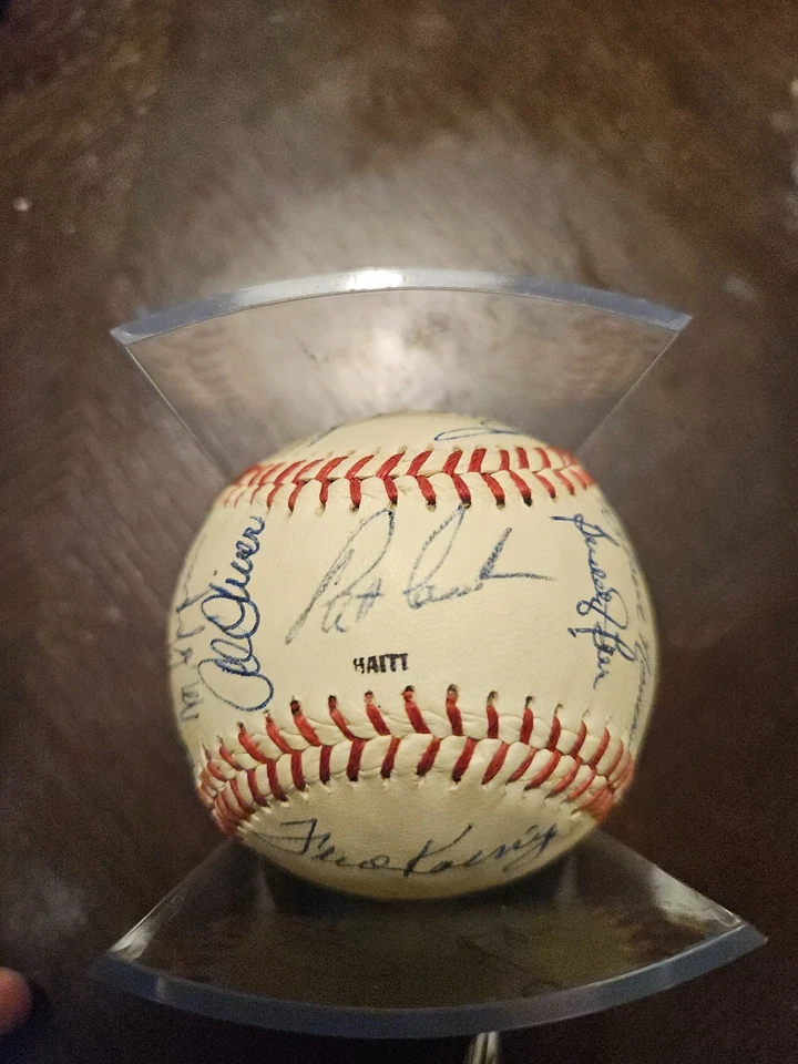 1979 TEXAS RANGERS TEAM SIGNED BASEBALL 23 AUTOS JENKINS CAMPANERIS JSA - Image 3 of 4