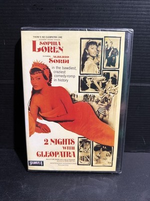 Factory Sealed Unopened 2 Nights With Cleopatra DVD Sophia Loren ShadowPlay 1954