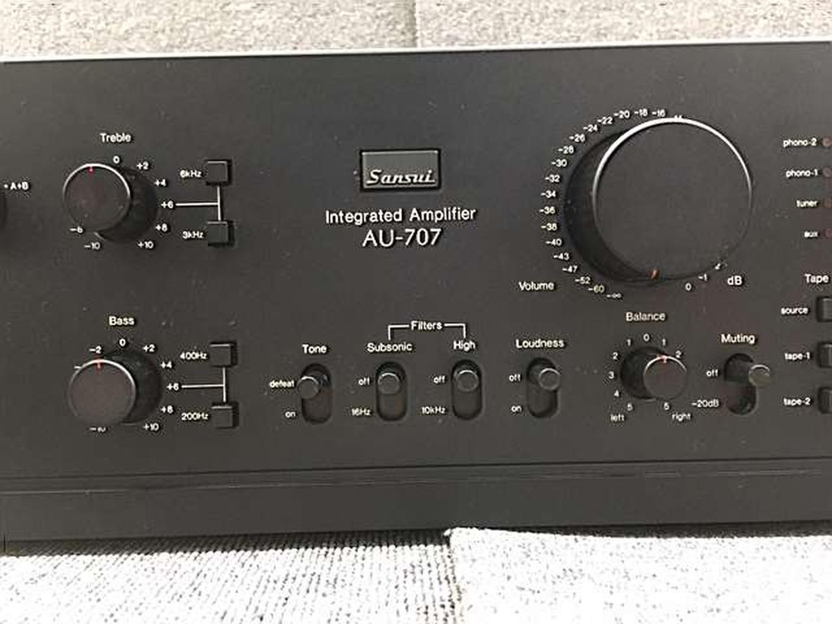 SUNSUI-α707DR SANSUI AU - α 707 dr Specifications Sansui