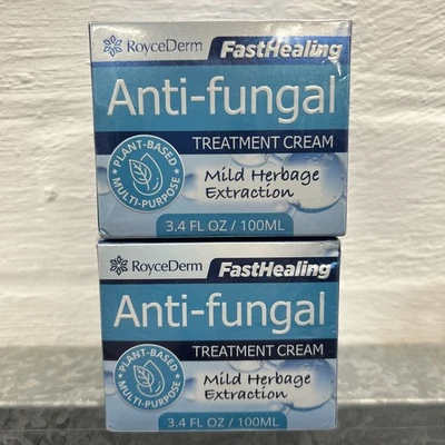 2 PACK RoyceDerm Antifungal Cream 2 x 100ml = 200ml EXP 08/2026