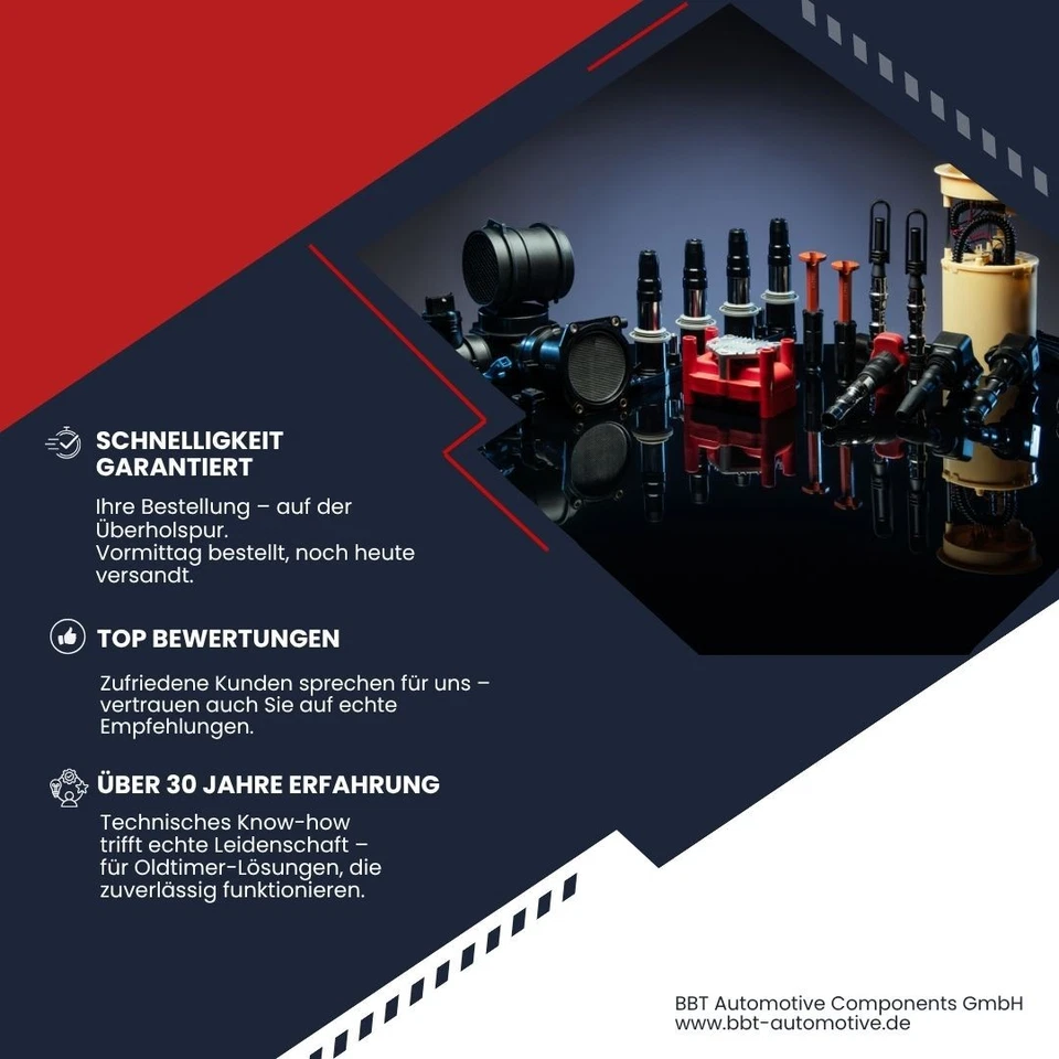 Misuratore Di Massa D'aria Sensore NTC BBT Per BMW 1 Coupé - Immagine 2 di 4