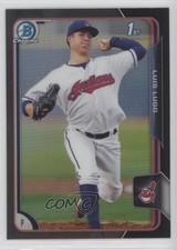 2015 Bowman Chrome Prospects Asia Exclusive Black Refractor Luis Lugo #BCP29 c5r
