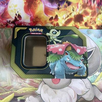 Pokemon TCG 2019 Celebi & Venusaur GX Tag Team Tin *EMPTY*