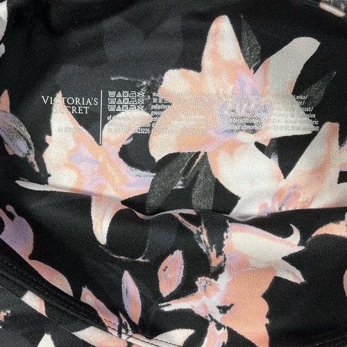 Leggings Victoria's Secret Essential Bolsillo TALLA 4 Negro Estampado Floral Lirio - Imagen 6 de 10