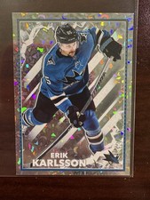 2022-23 Topps NHL Album Foil Sticker #396 Erik Karlsson - San Jose Sharks