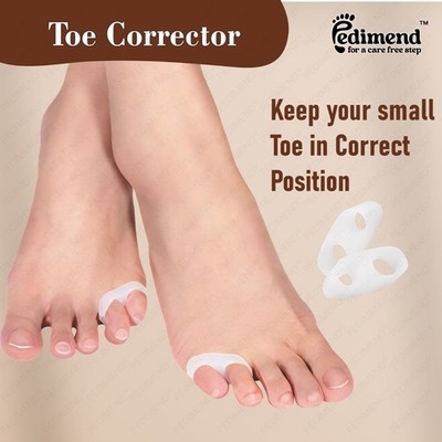 PEDIMEND  Small Toe Corrector Little Finger Hallux Valgus Corrector Glätteisen