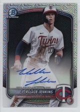 2025 Bowman Chrome Mega Box Prospect Mojo Walker Jenkins #BMA-WJ Auto 16z7